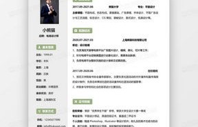电子商务专业主修课程简历
