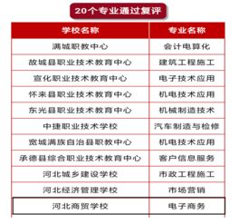 河北省电子商务专业排名